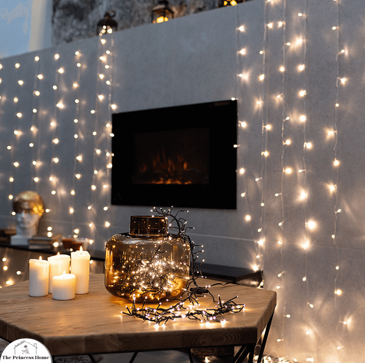 4.Integrate String Lights:
