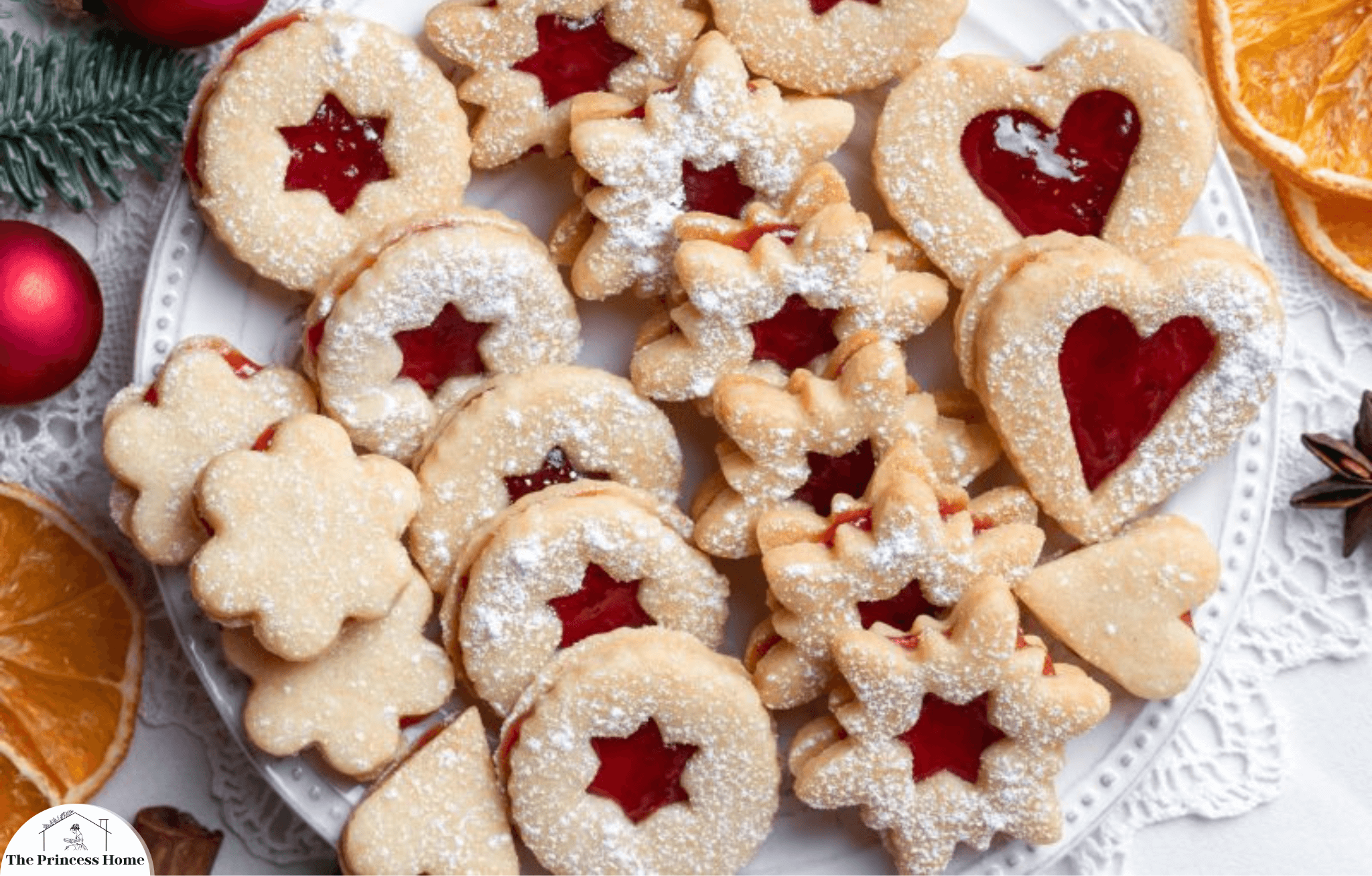 2.Heart-Shaped Cookies: