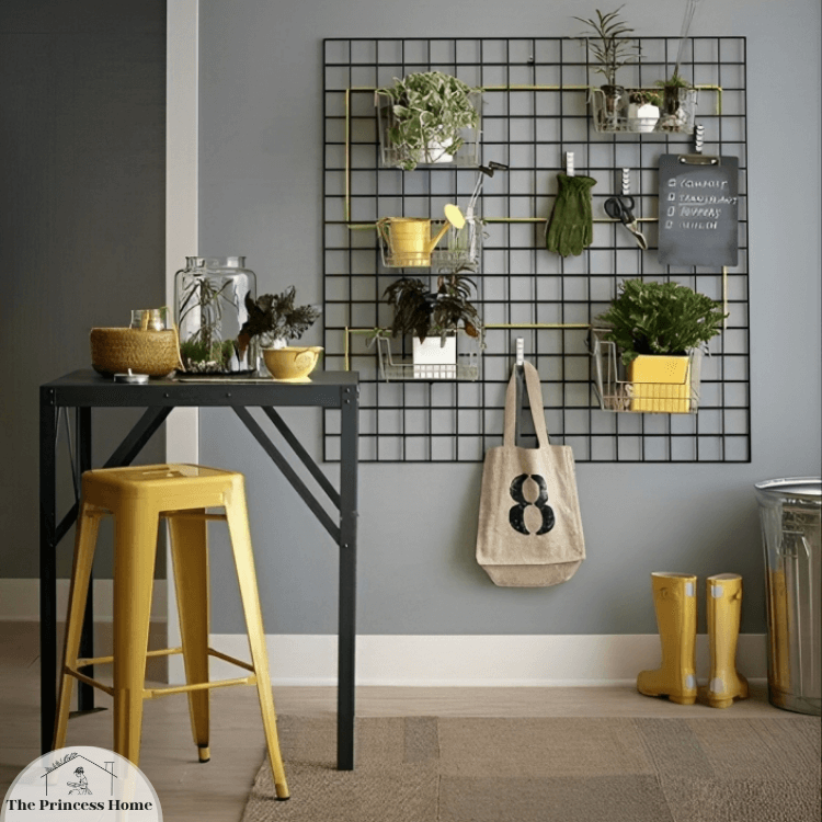 Wall Grid Organizer: