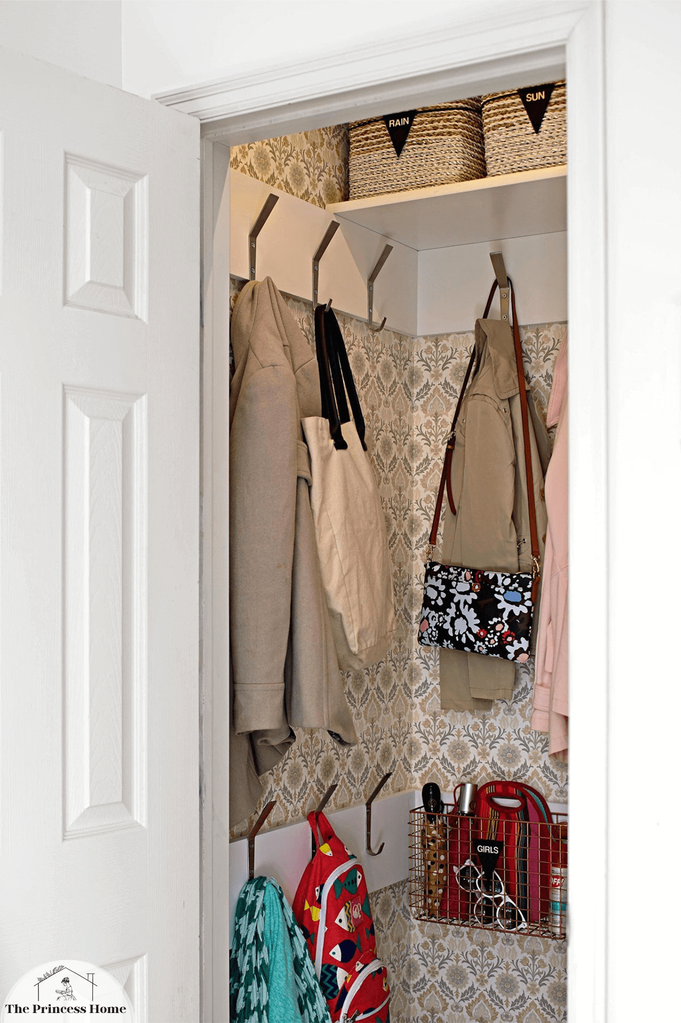 Foyer Closet Organization: