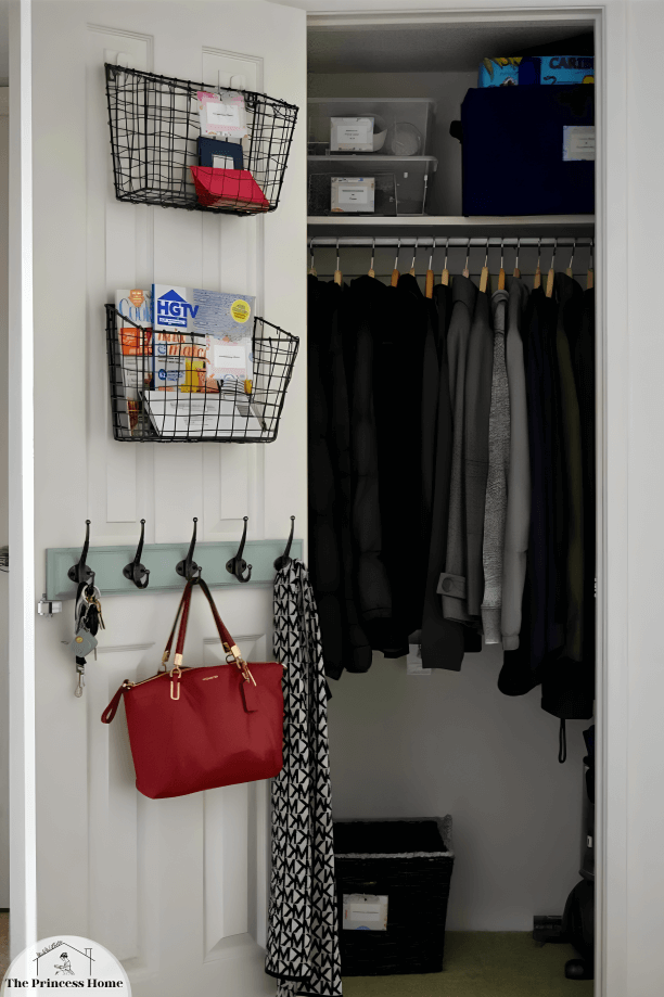 Foyer Closet Organization: