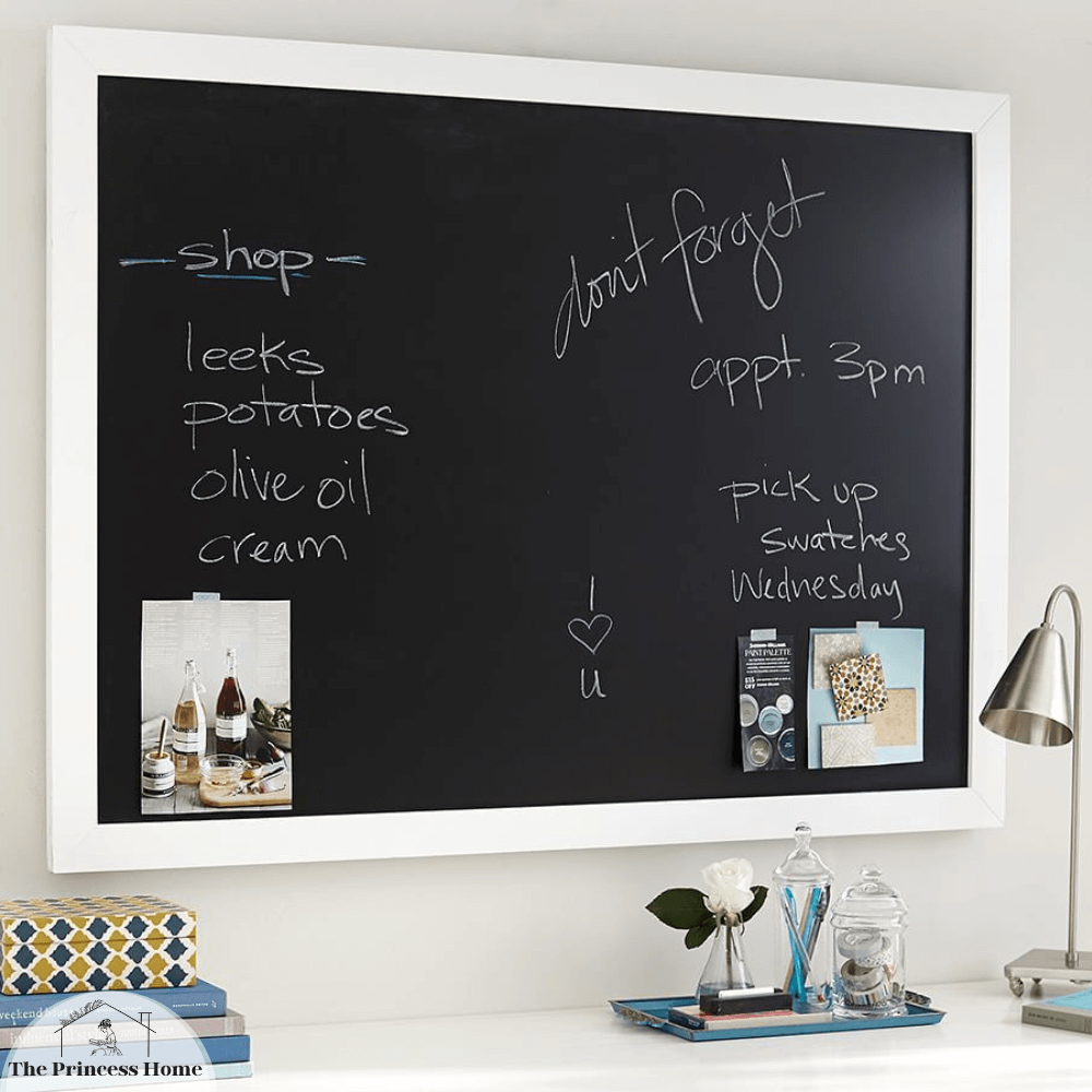 Magnetic Chalkboard or Whiteboard Wall: