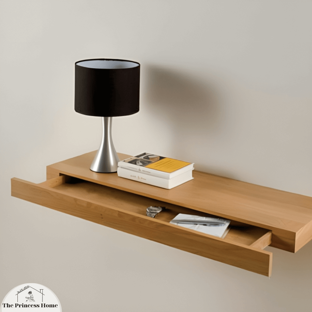 Hidden Drawer Shelves: