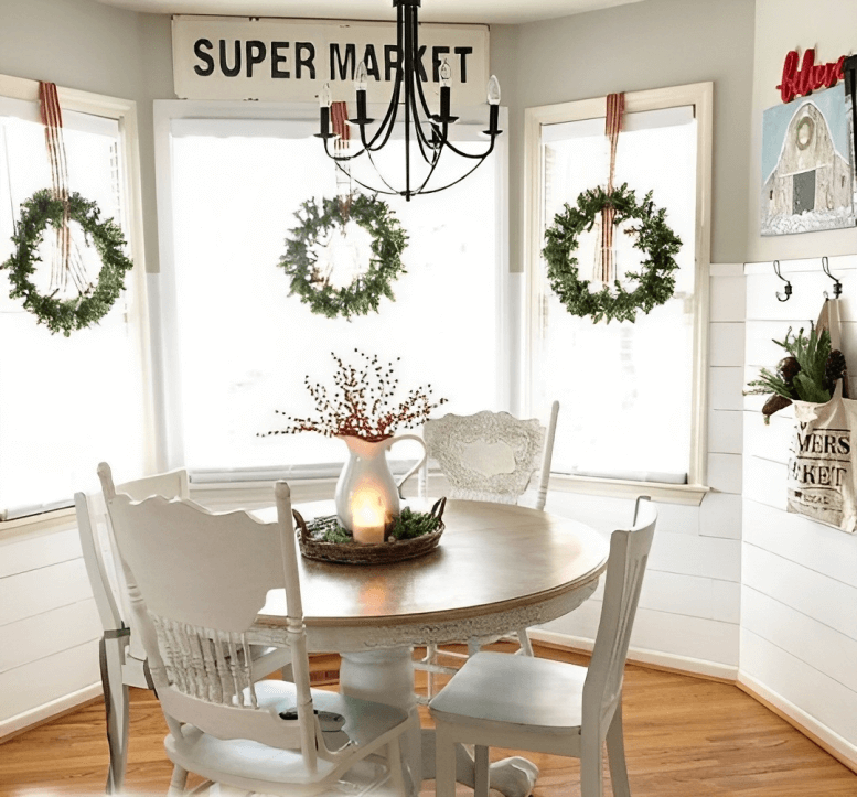 Farmhouse Christmas Home Wonderful Decor