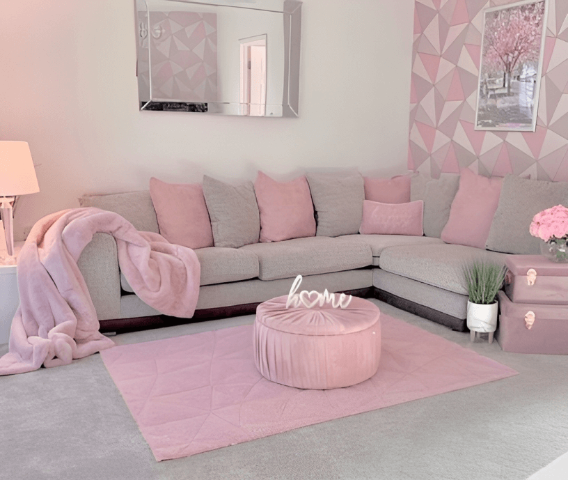 Creating the Perfect Home with Beautiful Pink and Grey Decor
