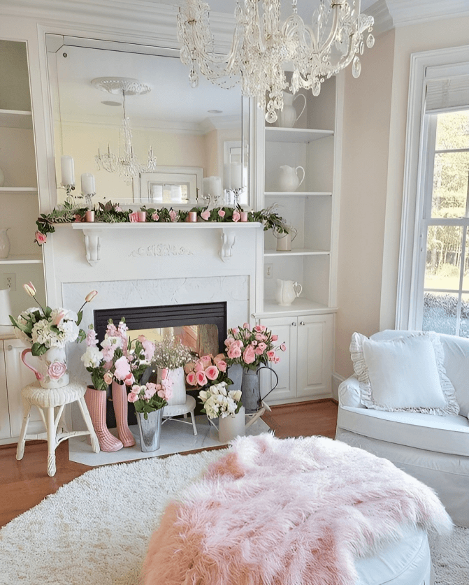 Creating a Romantic Cottage Easter Decor