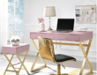 Chic Office Decor Hot Pink And Gold Tips & Ideas