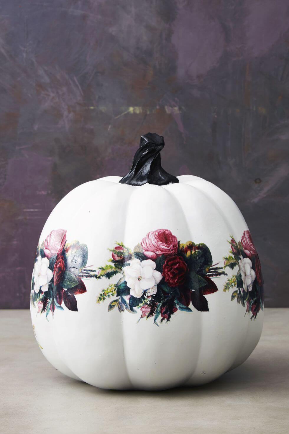 Fast Floral Pumpkin