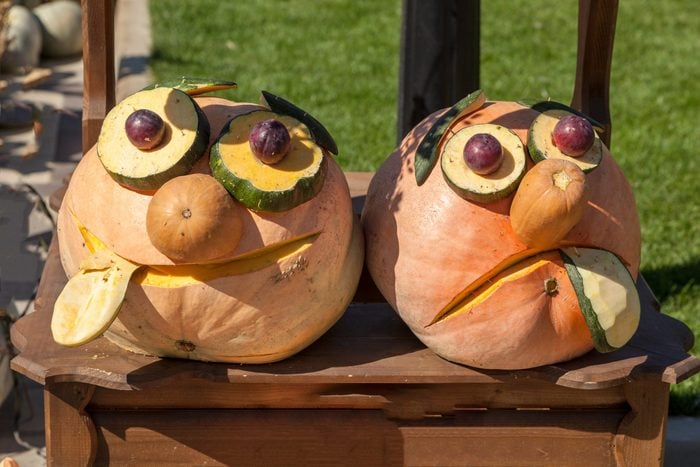 20-Veggie-faced pumpkin