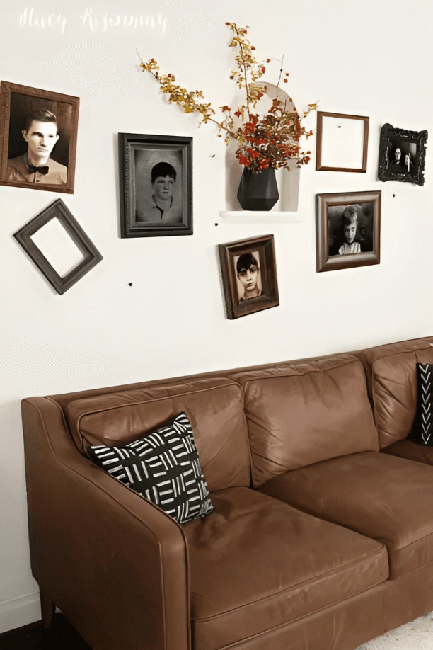 22.Spooky Gallery Wall