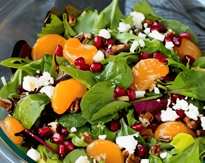 5.Quick and Easy Christmas Salad: