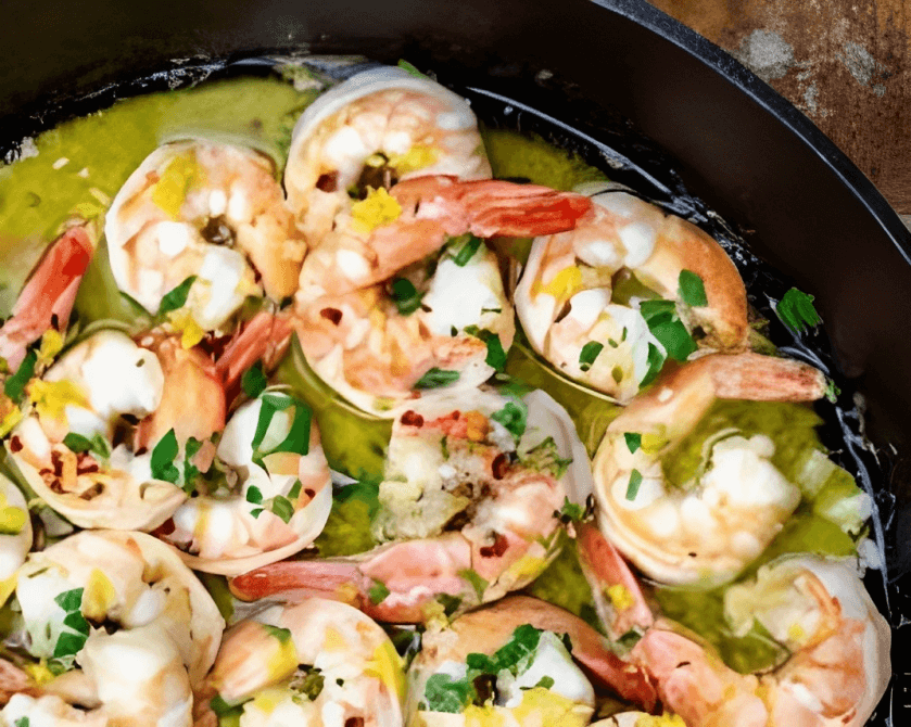 22.Easy Shrimp Scampi: