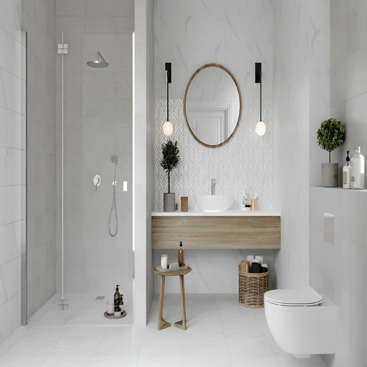 12.Choose a Floating Vanity