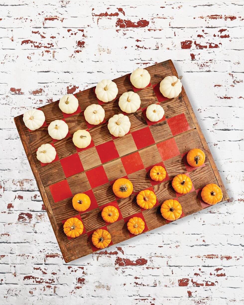 41-Pumpkin Checkers