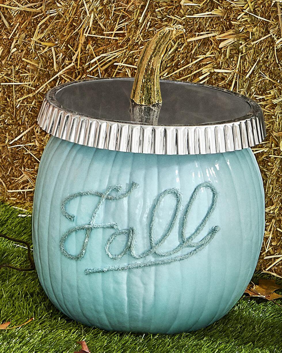37-Fall" Jar Pumpkin