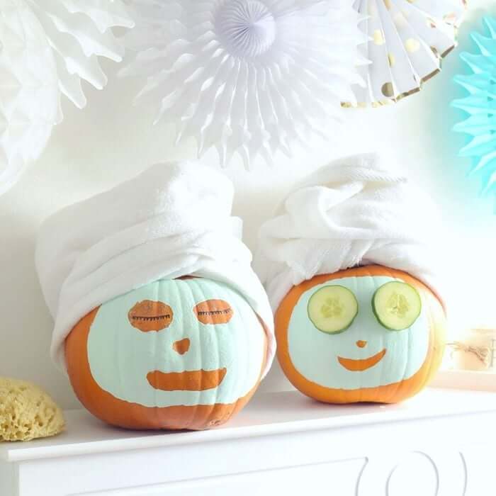 29-Spa day pumpkins