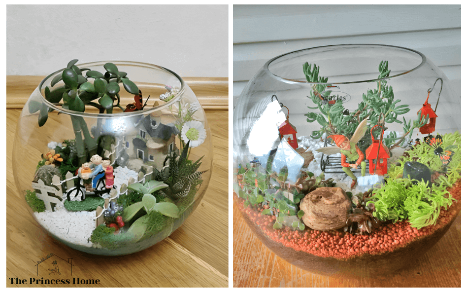 10.Miniature Forest: Terrarium Centerpiece