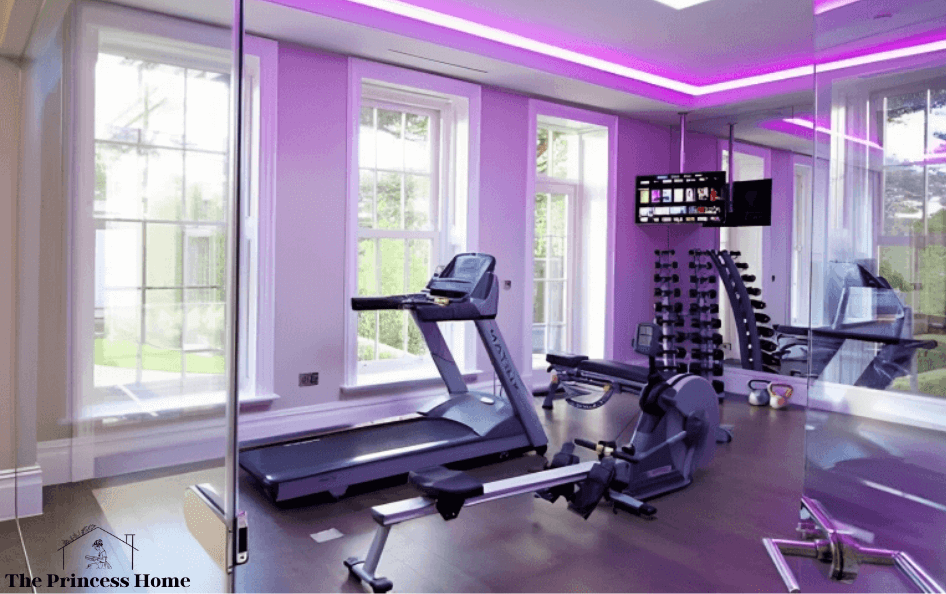 11.Home Gym: Festive Fitness