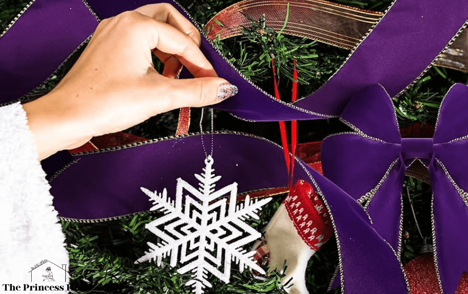 15.Purple Ribbon and Bows: