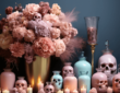 Pink Halloween Decor A Whimsical Twist on Spooky Tradition