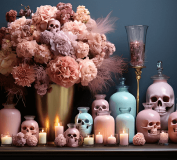 Pink Halloween Decor A Whimsical Twist on Spooky Tradition