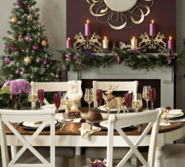 Purple Christmas Decorating Ideas for Every Room
