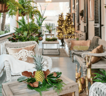 Balcony Christmas Decorations Exciting  Inspiring Ideas