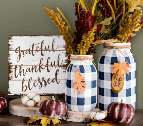 Fall Mason Jar Decor Bringing Cozy Autumn Vibes to Your Home
