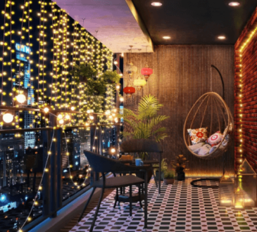 What Safety Precautions Should I Take When Using Lights on My Balcony?