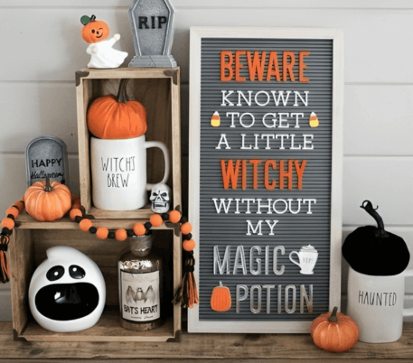 27 Spooky and Fun Halloween Coffee Bar Decor Ideas