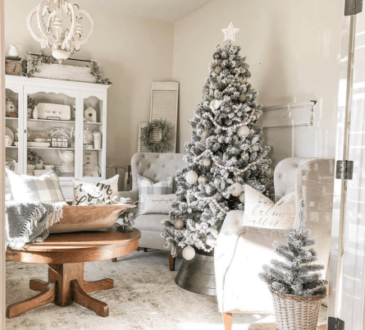 Adorable Rustic Christmas Farmhouse Tour