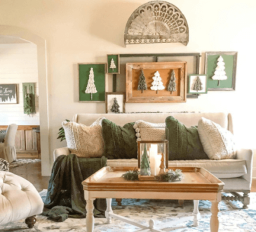 Gorgeous Rustic Farmhouse Christmas Home Tour