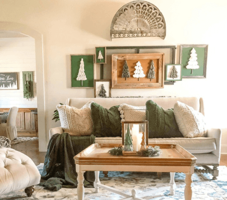 Gorgeous Rustic Farmhouse Christmas Home Tour