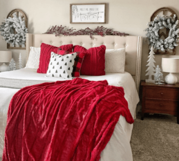 A Tour of a Farmhouse Christmas Home Simple & Serene