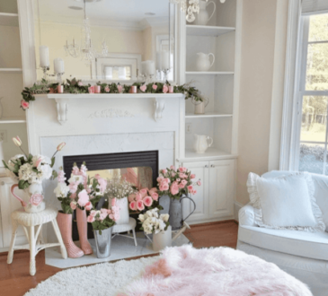 Creating a Romantic Cottage Easter Decor