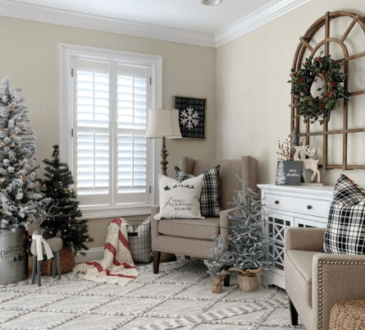 A Beautiful Rustic Farmhouse Christmas Home Tour
