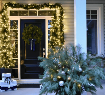 Navy Blue Christmas Decorations Outdoors: Creative Ideas For Holiday