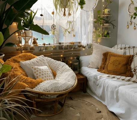 Jungle Home Decor: A Plant-Filled Home So Cozy