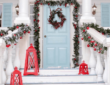 Create a Festive Christmas Outside Decor