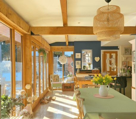 A Cottage Home: Where Beauty Meets Sunshine