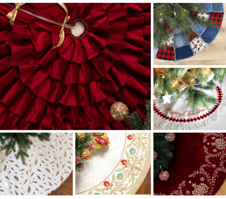 Discover the Latest Christmas Tree Skirts Trends for 2023"