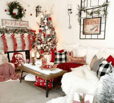 A Christmas to Remember: A Calm & Cozy Christmas Holiday Home Tour