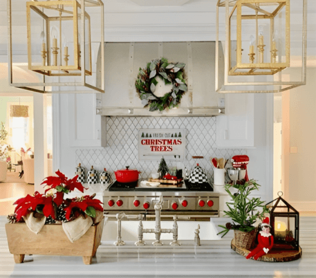 Christmas kitchen decor Ways to Make Your Kitchen Look Festive