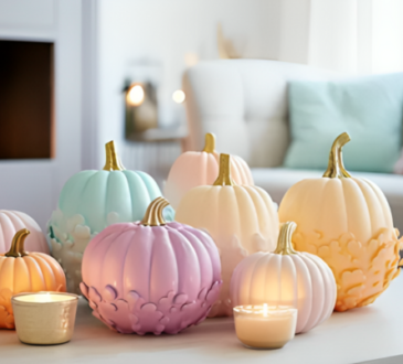 A Pastel Halloween Decor That Will Be Remembered
