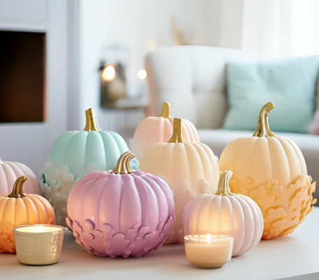 A Pastel Halloween Decor That Will Be Remembered