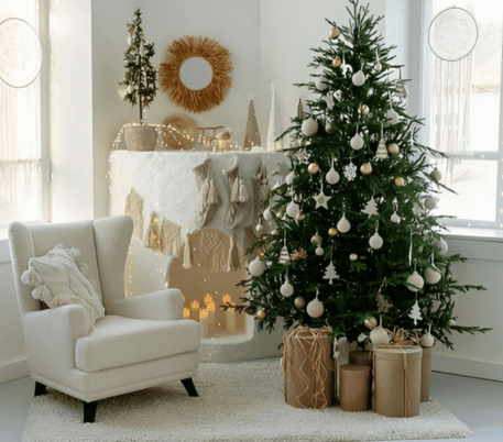 The Advantages of Choosing a Natural Christmas Tree for a Rustic Theme