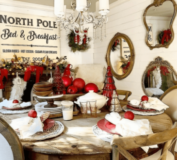 A Cozy Farmhouse Antique Christmas: Home for the Holidays