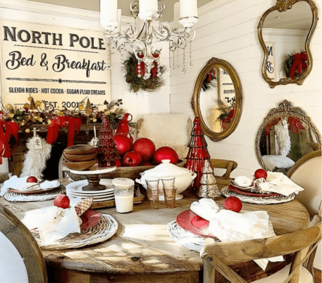 A Cozy Farmhouse Antique Christmas: Home for the Holidays