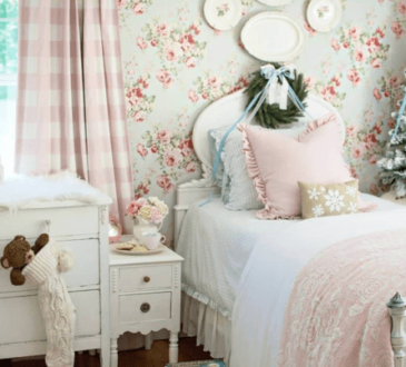 Best Christmas shabby chic home tour