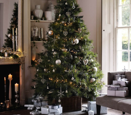 Silver Christmas Tree Decorations A Touch of Elegance